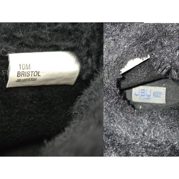 JBU by Jambu Bristol Vegan Black Leather Boots Women's Size 10 EUC - Picture 6 of 8